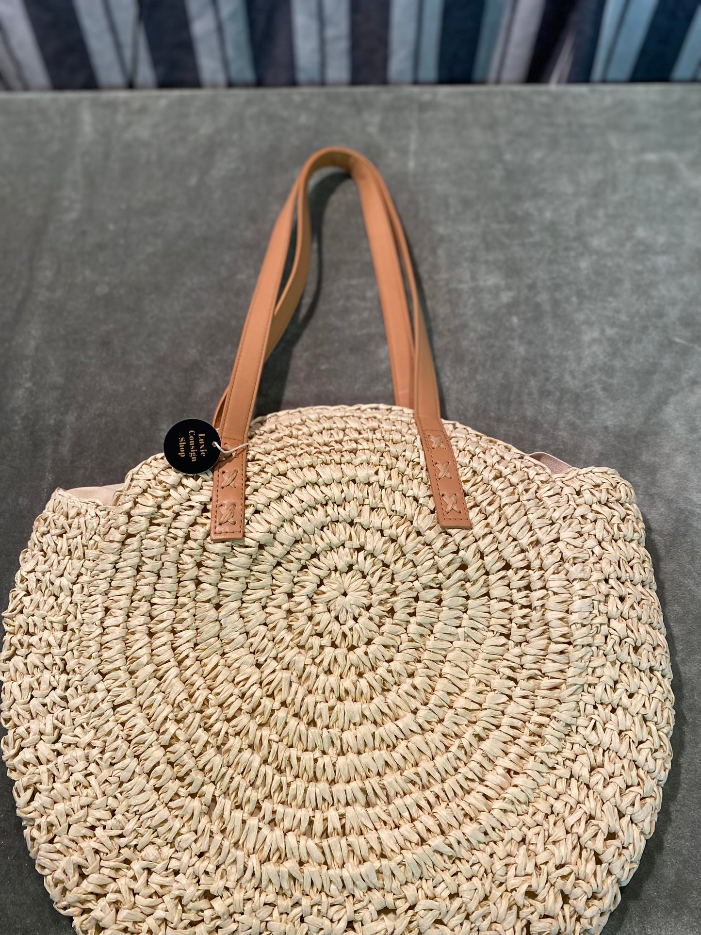 LUXIE Eco Straw Tote