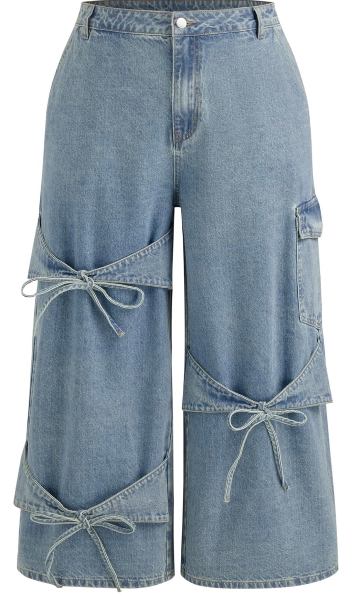 CIDER Plus Size Wide Leg Jeans Size XL