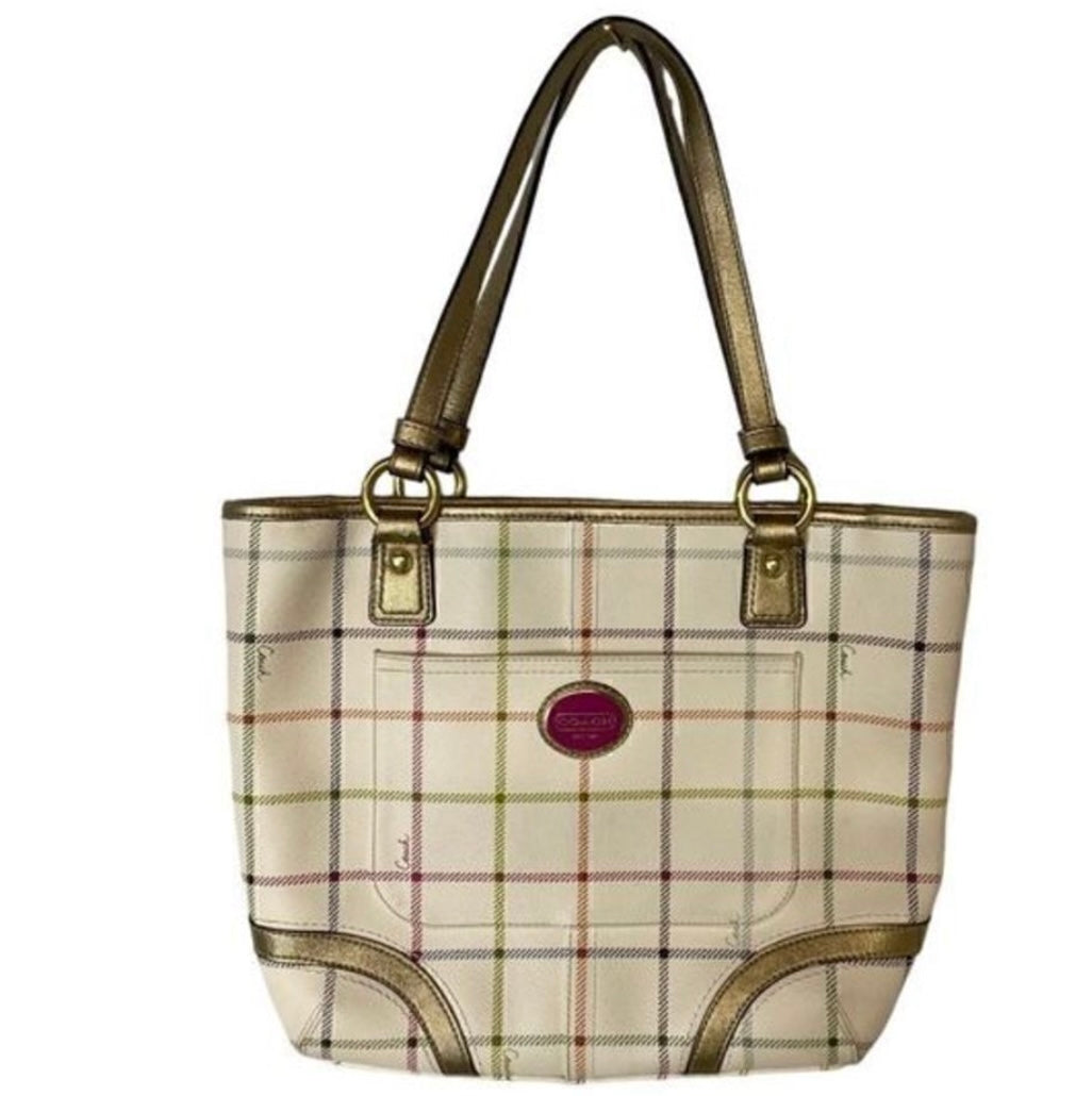Y2K COACH Peyton Tattersall Tote