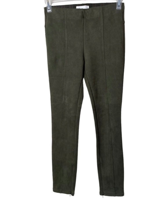 ANTHROPOLOGIE Vegan Suede Driving Pants *Size 27