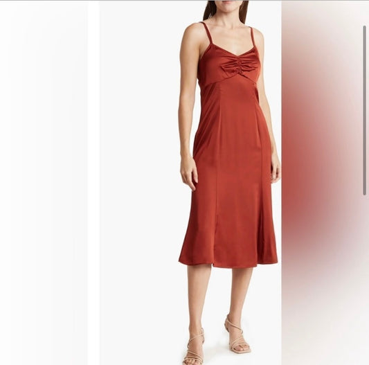 MELROSE and MARKET Satin Slip Dress *Size L