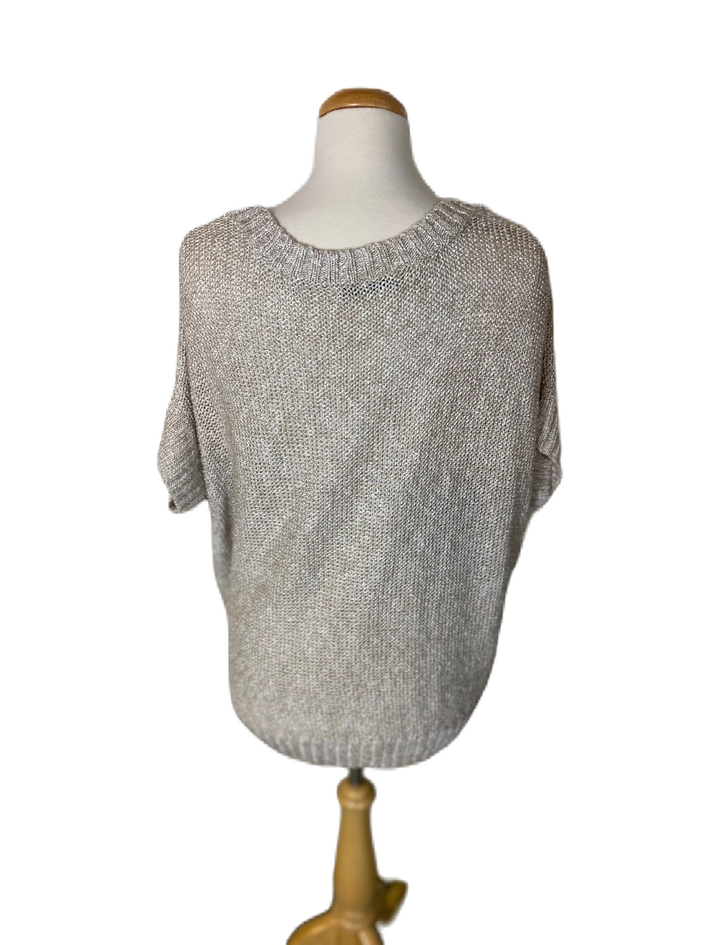 ALICE + OLIVIA Loose Fit Knit Linen Sweater *Size L