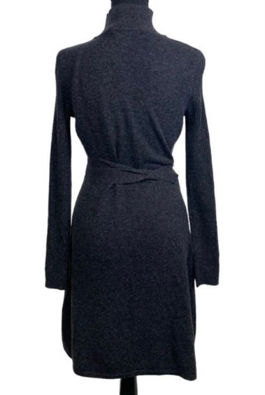 DIANE VON FURSTENBERG Cashmere Blend Wrap Dress *Size S