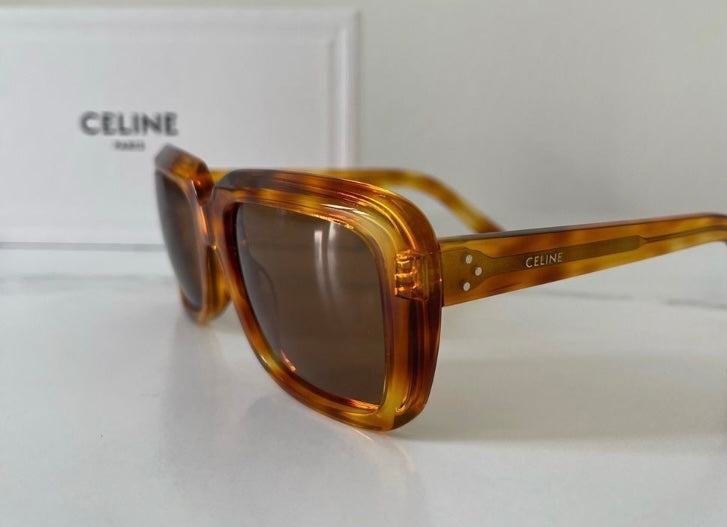 CELINE Sunglasses In Amber