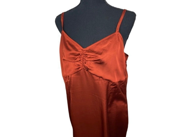 MELROSE and MARKET Satin Slip Dress *Size L