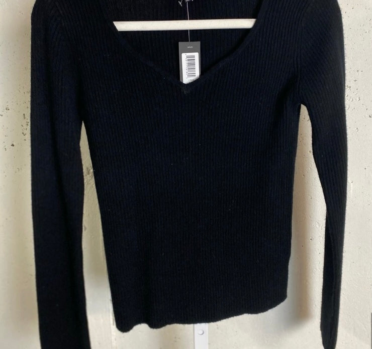 SAKS FIFTH AVE LEA & VIOLA Cashmere Blend Sweater *Size L