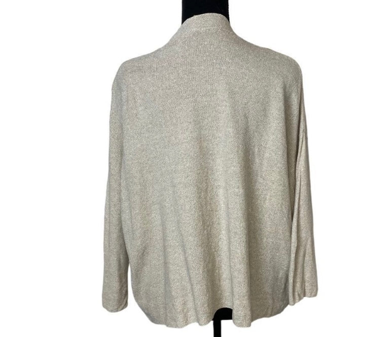 EILEEN FISHER Linen Cardigan * Sale L