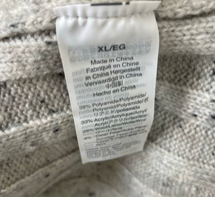 MADEWELL The Donegal Sweater Dress *Size XL