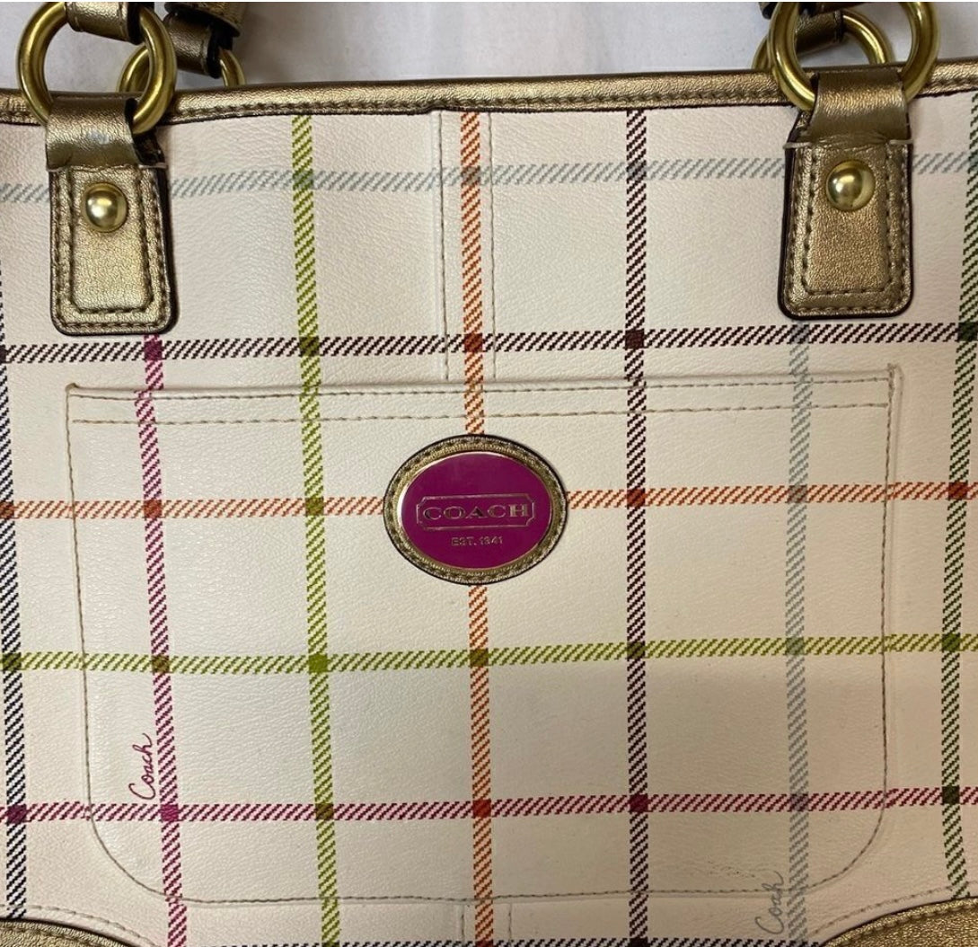 Y2K COACH Peyton Tattersall Tote
