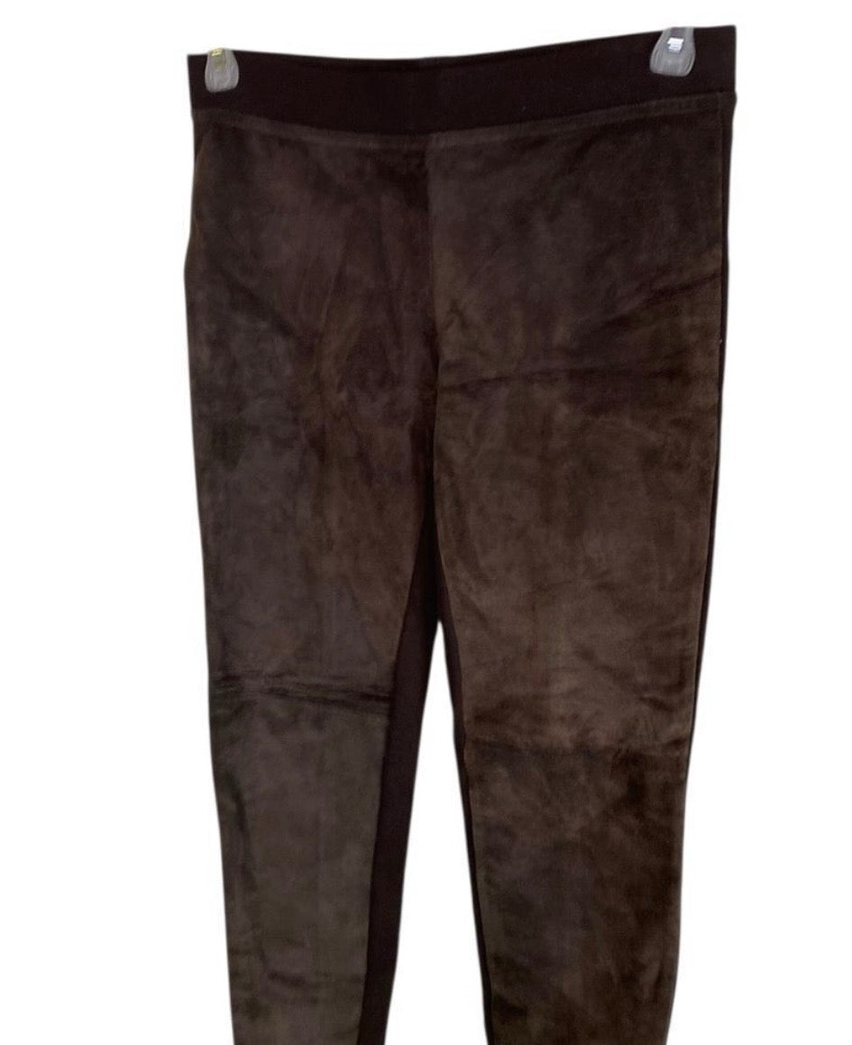 HALE BOB Suede Fitted Pants Size sm