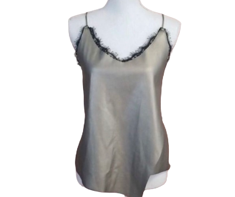 ZARA KNIT Bronze Vegan Tank Top *Size L