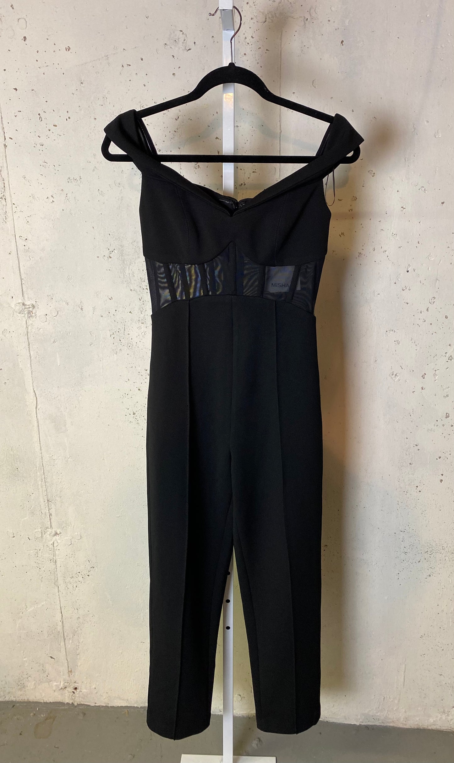 MISHA Off The Shoulder Bodice Jumpsuit *Size M