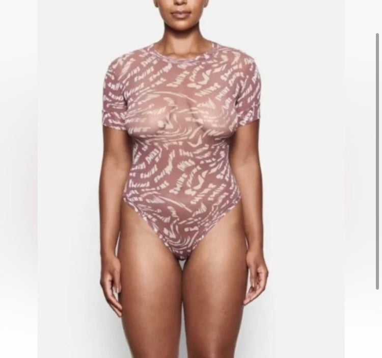 Skims Semi Sheer Bodysuit *Size 4X