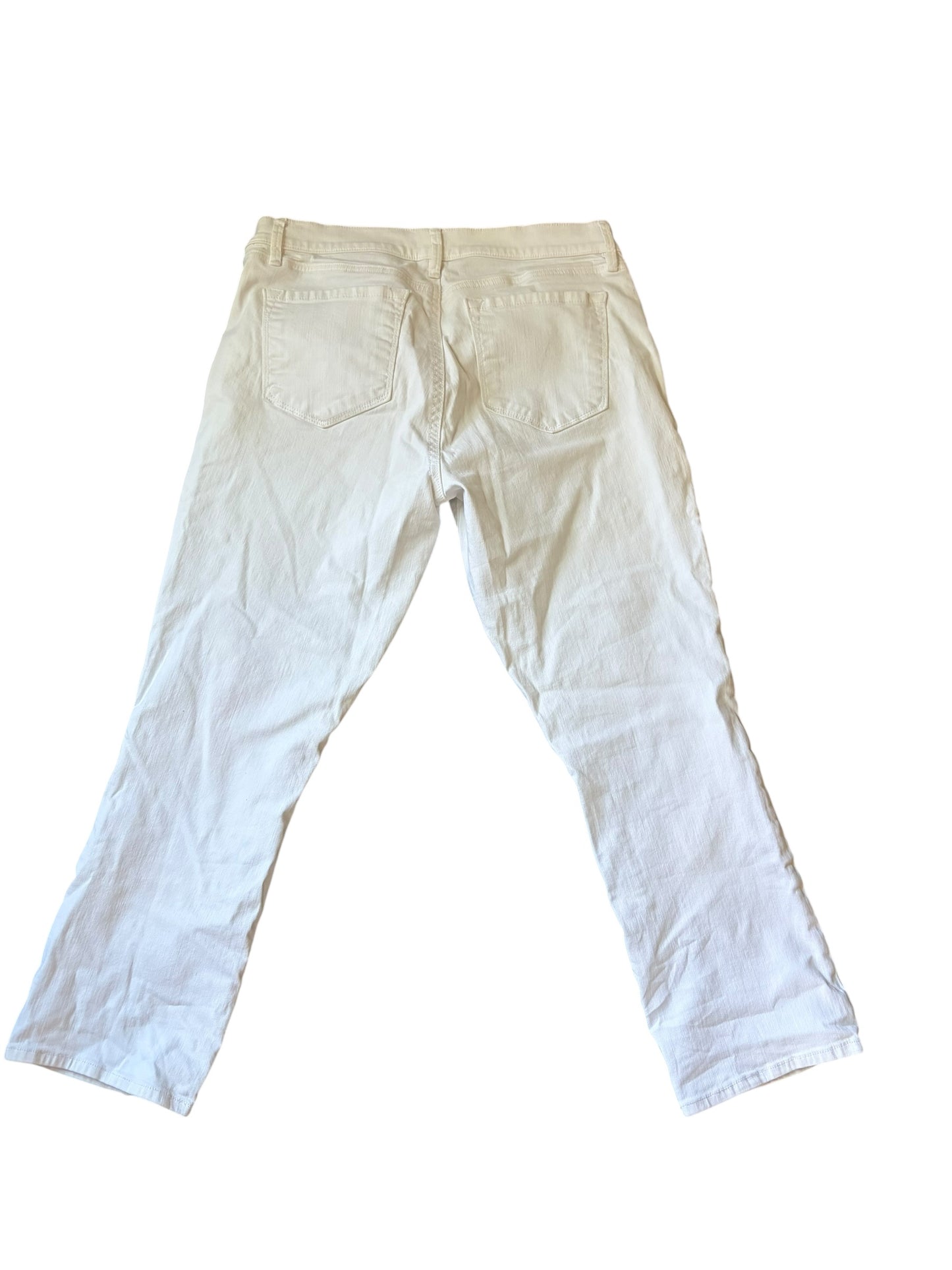 5. LOFT Kick Crop White Jens *Size  29