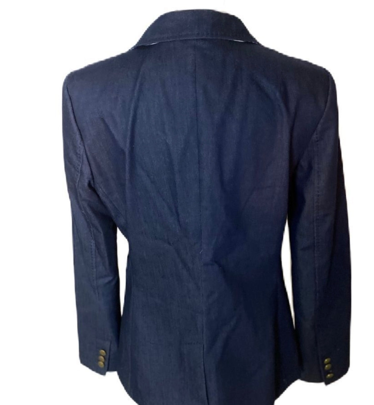 BANANA REPUBLIC The Denim Look Blazer Size 12