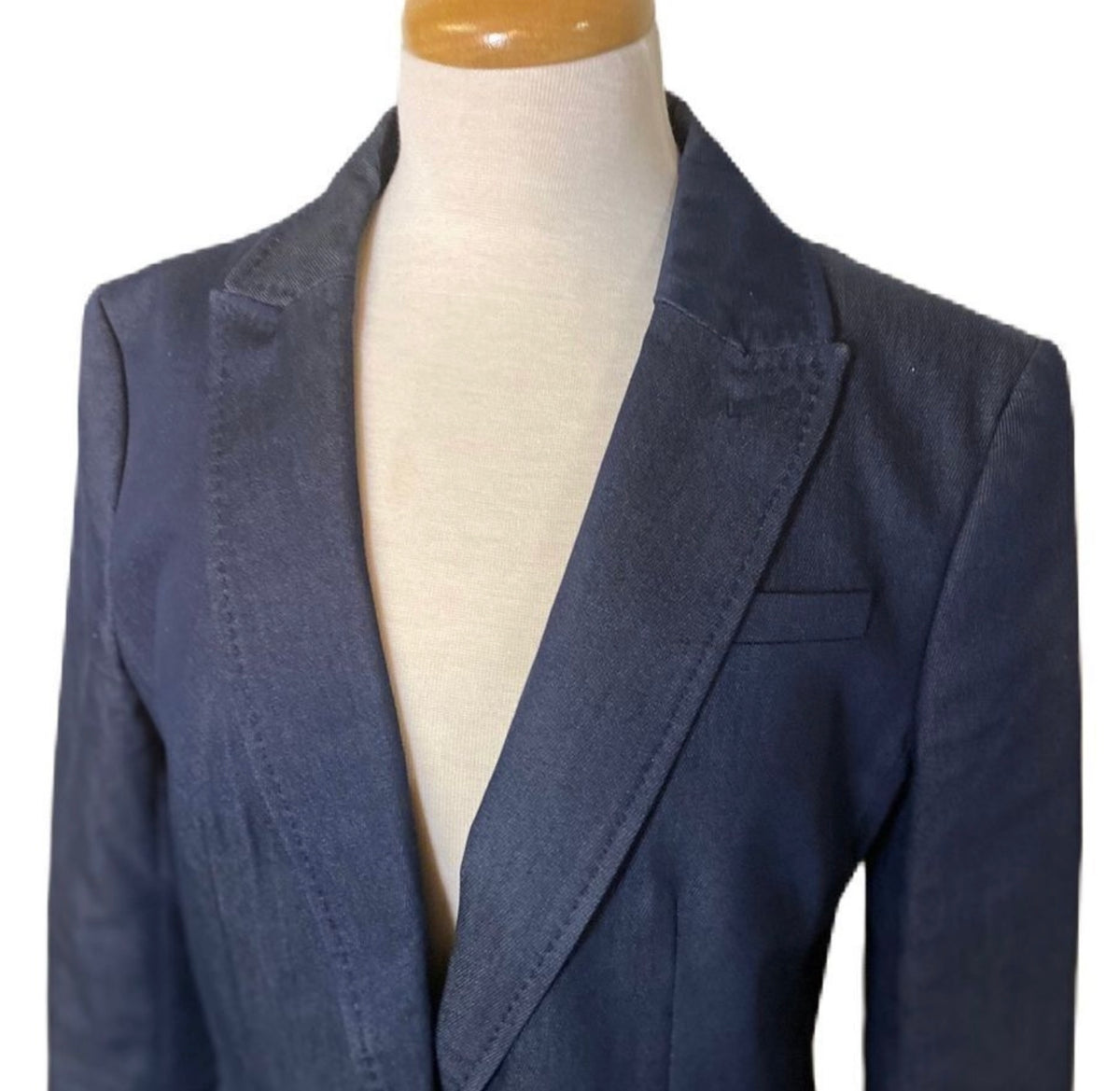 BANANA REPUBLIC The Denim Look Blazer Size 12