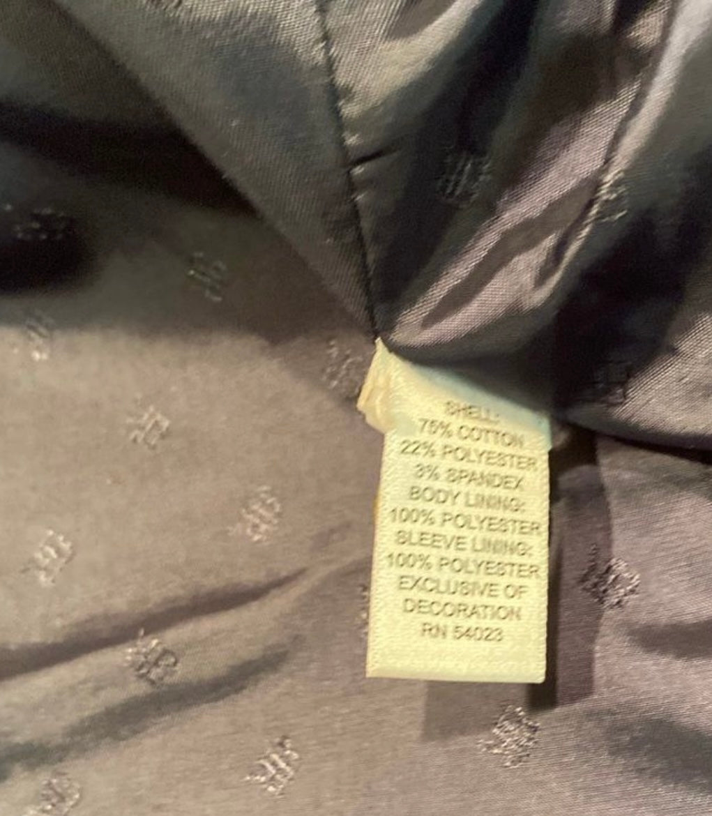 BANANA REPUBLIC The Denim Look Blazer Size 12